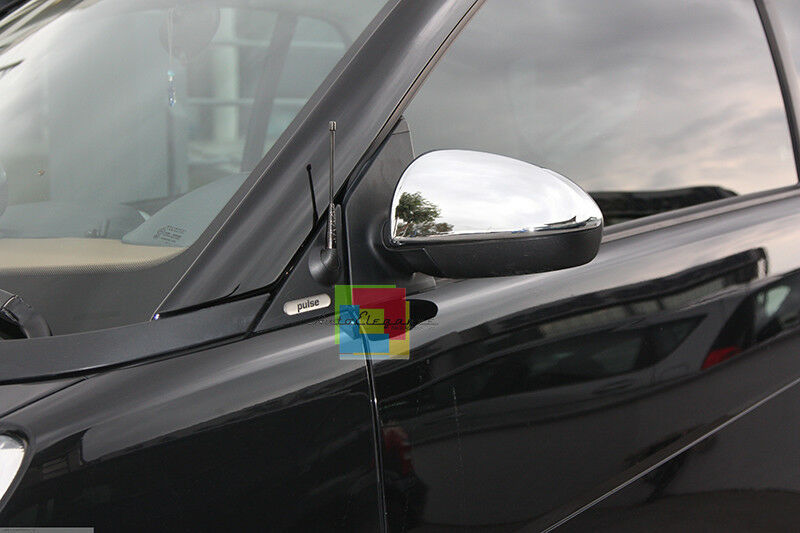 CALOTTE SPECCHI CROMATE ABS PER SMART 451 2007 IN POI COUPE CABRIO TOP QUALITA' AUTOELEGANCERICAMBI
