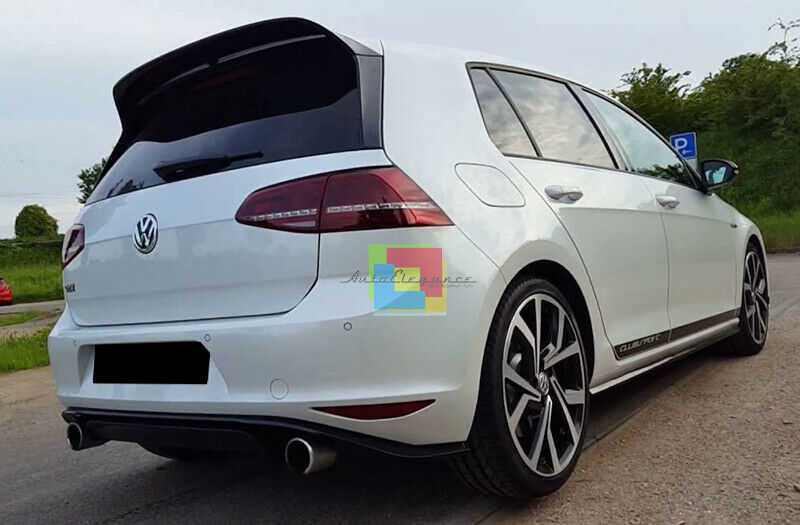 SOTTO PARAURTI VW GOLF 7 MK7 2012 IN POI DIFFUSORE POSTERIORE PER PARAURTI GTI -