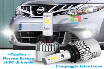 LAMPADE FENDINEBBIA A LED CREE NISSAN MURANO 08-14 CAMBUS BIANCO GHIACCIO