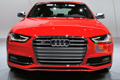 GRIGLIE FENDINEBBIA AUDI A4 B8 2012-2015 LIFT PER PARAURTI SLINE LOOK S4 RS4 .-.