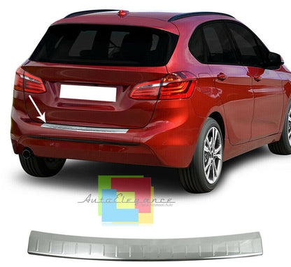 CHROME PLATE REAR HOOD TAILGATE BMW 2 SERIES F45 2013+ STAINLESS STEEL