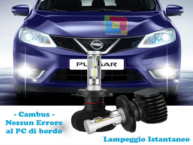 LAMPADE FENDINEBBIA LAMPEGGIO ISTANTANEO LED NISSAN PULSAR 2014+ CREE