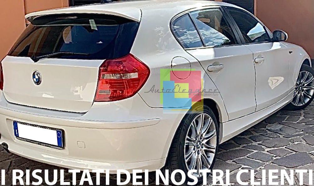 BMW SERIE 1 E87 E81 SPOILER POSTERIORE - ALETTONE SUL TETTO LOOK SPORTIVO AUTOELEGANCERICAMBI