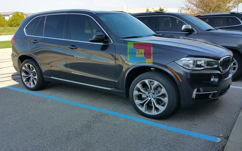 SIDE STEPS BMW X5 F15 2013 ONWARDS ALUMINUM / ABS DOOR SILLS