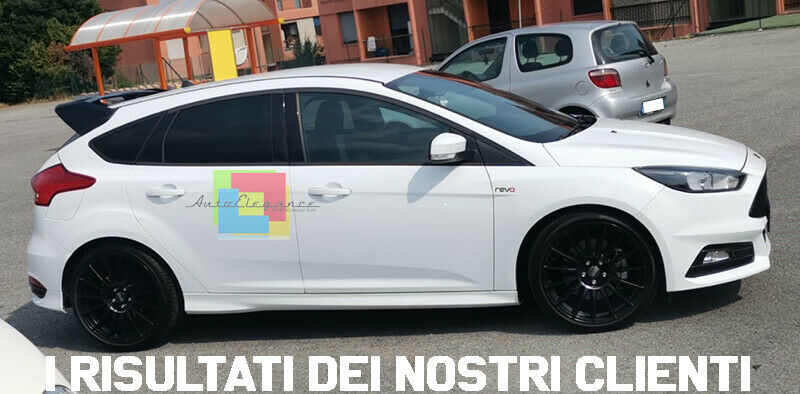 FORD FOCUS III MK3 5 PORTE 2011-2016 SPOILER POSTERIORE SUL TETTO LOOK RS .-.