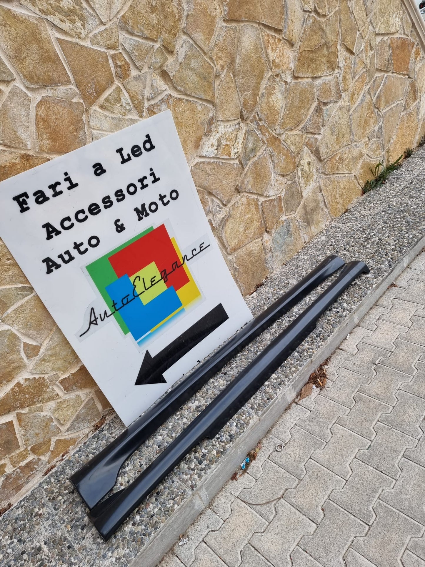 SIDE SKIRTS OPC LOOK FOR OPEL CORSA F 2019+ UNDER DOOR ABS