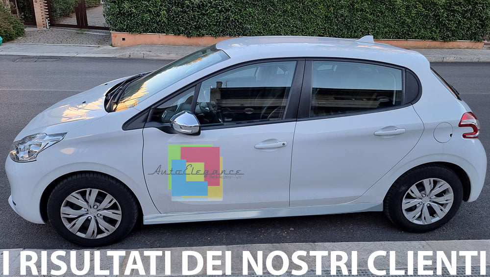 SIDE SKIRTS FOR PEUGEOT 208 ABS GT LINE LOOK UNDER DOOR 0035