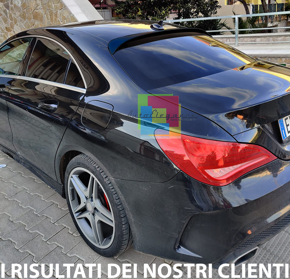 MERCEDES CLA W117 C117 SPOILER SUL LUNOTTO POSTERIORE TETTO LOOK AMG
