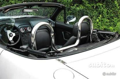 ROLL BAR INOX Mazda MX5 NA NB NBFL Staffa ROADSTER