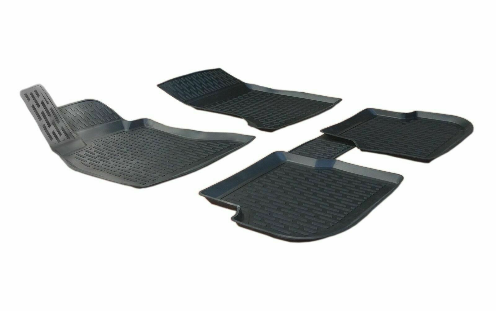 BMW SERIE 5 F10 F11 F07 F18 TAPPETINI AUTO IN GOMMA - TAPPETI TOP QUALITA -1 AUTOELEGANCERICAMBI