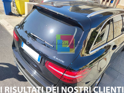 ROOF SPOILER MERCEDES GLC X253 SUV 2015-2021 REAR AMG ABS GLOSS BLACK