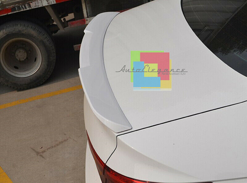 SPOILER POSTERIORE SUL COFANO S4 RS4 PER AUDI A4 B9 2015 IN POI BERLINA -.