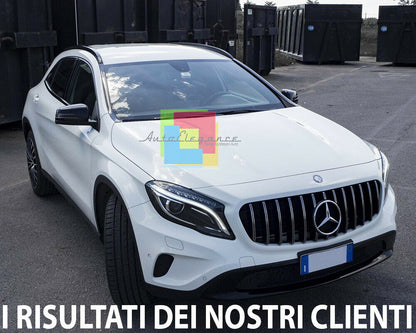 MERCEDES GLA X156 2013 AL 2016 GRIGLIA ANTERIORE AMG PANAMERICANA SATINATA