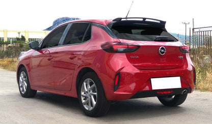 ALETTONE PER OPEL CORSA F 2019+ SPOILER POSTERIORE SUL TETTO ABS SPORTIVO -. AUTOELEGANCERICAMBI