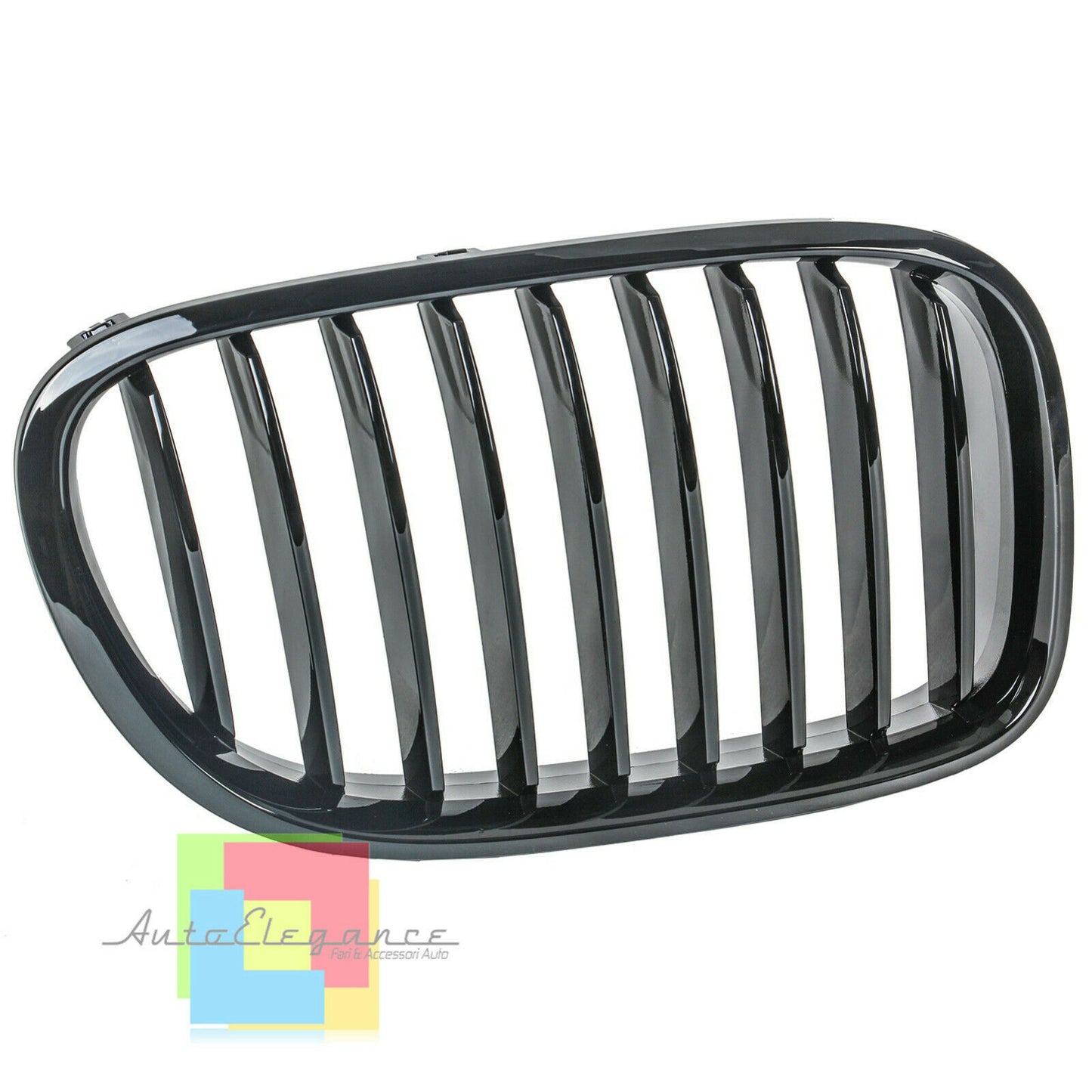 BMW SERIE 7 F01 F02 F03 F04 2012+ GRIGLIE ANTERIORI LOOK M CALANDRA NERO LUCIDO AUTOELEGANCERICAMBI