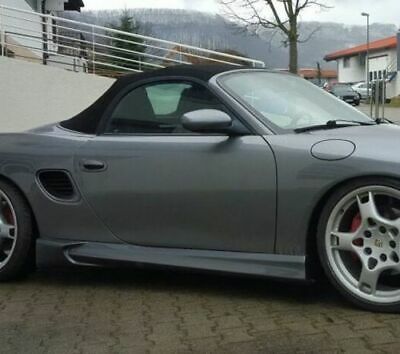 MINIGONNE LATERALI PER PORSCHE BOXSTER 986 SOTTO PORTA SPORTIVE ABS / PLASTIC