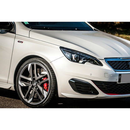 PEUGEOT 308 II 2013+ BAFFI SOTTO PARAURTI ANTERIORE GTI LINE LOOK