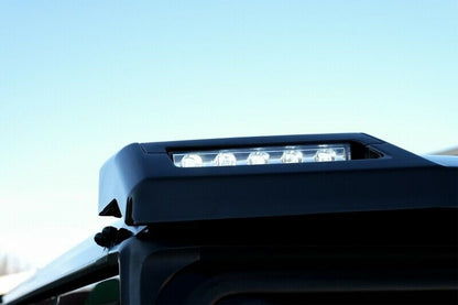 SPOILER ANTERIORE TETTO PER MERCEDES G W463 DESIGN AMG LUCI LED SUPPLEMENTARI