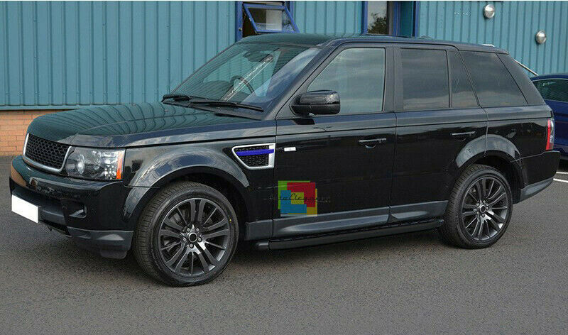 PEDANE LATERALI LAND ROVER RANGE ROVER SPORT 2005-2012 SOTTOPORTA NERO - NEW