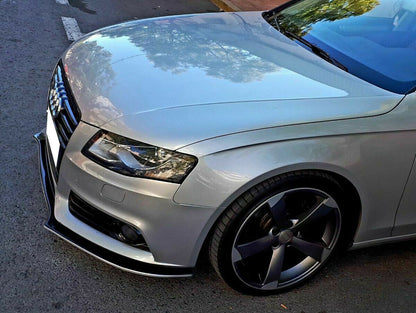 UNDER BUMPER AUDI A4 8K B8 AVANT SALOON 2007-2012 FRONT SPLITTER RS4 S4