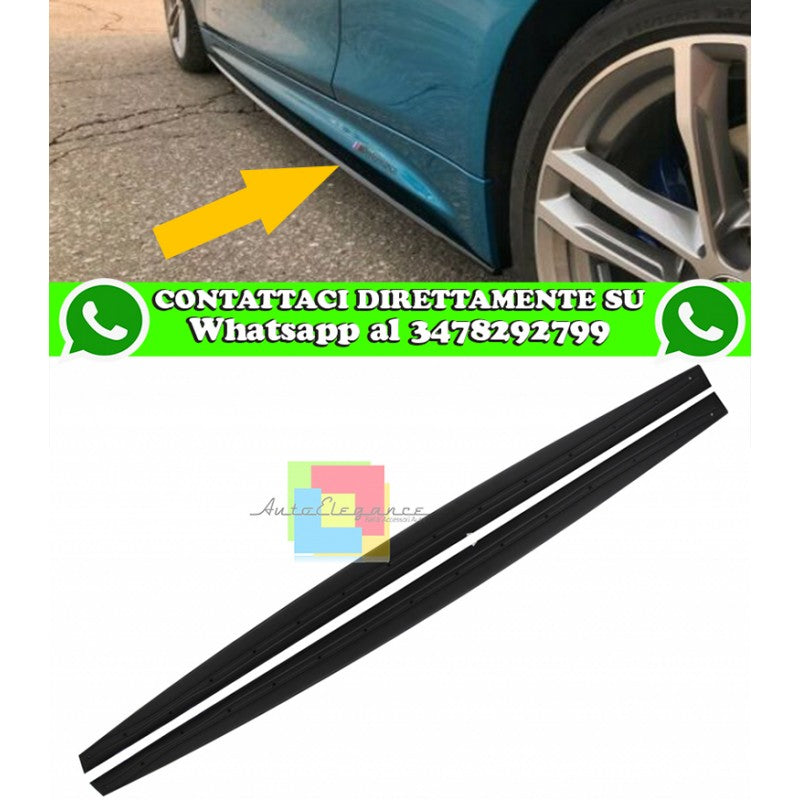 BMW SERIE 4 F32 F33 F36 FLAPS SOTTO MINIGONNE LATERALI SOTTO PORTA LOOK M TECH AUTOELEGANCERICAMBI