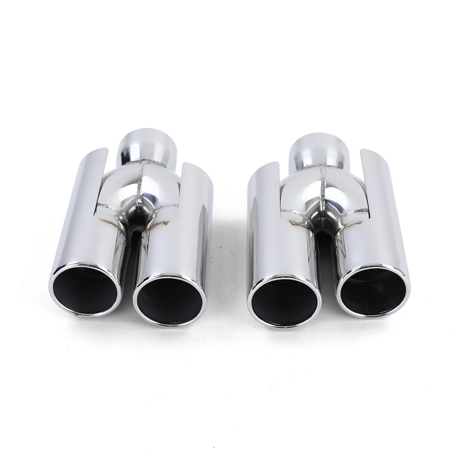 BMW SERIE 5 F10 F11 TERMINALI DI SCARICO IN ACCIAIO INOX LOOK M SPORT M5 AUTOELEGANCERICAMBI