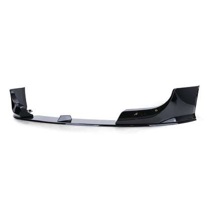UNDER BUMPER BMW 5 SERIES E60 E61 M FRONT SPLITTER ABS GLOSS BLACK