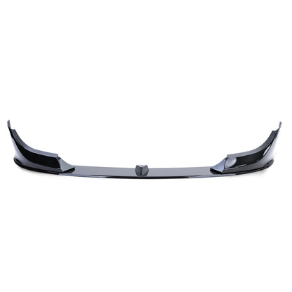 UNDER BUMPER BMW 5 SERIES E60 E61 M FRONT SPLITTER ABS GLOSS BLACK