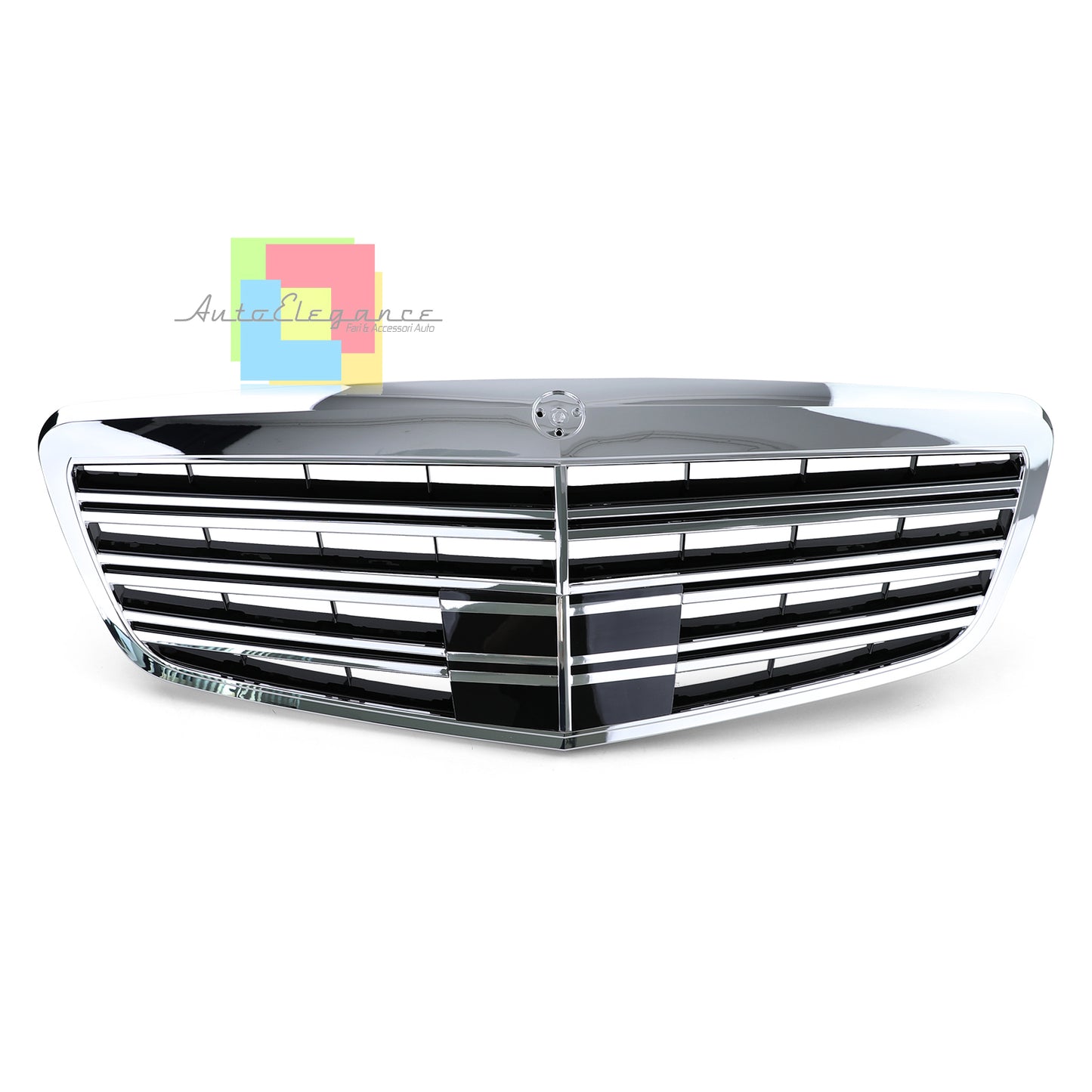 GRIGLIA ANTERIORE MERCEDES S W221 2009-2013 LIFT AMG CROMATA DISTRONIC