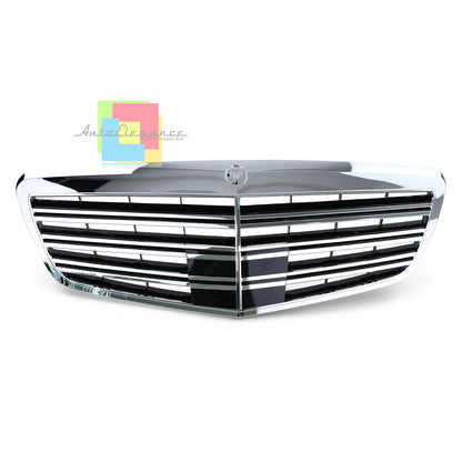 GRIGLIA ANTERIORE MERCEDES S W221 2009-2013 LIFT AMG CROMATA DISTRONIC