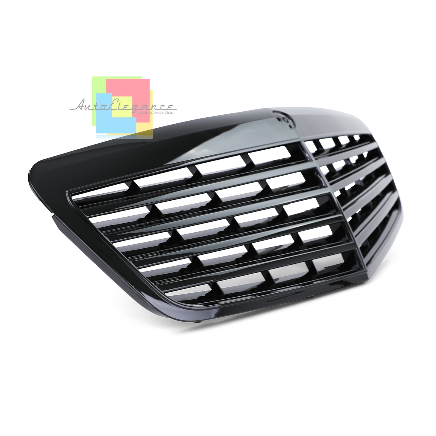 MERCEDES CLASSE S W221 2009-2013 FACELIFT GRIGLIA ANTERIORE NERO LUCIDO AMG