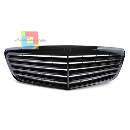 MERCEDES CLASSE S W221 2009-2013 FACELIFT GRIGLIA ANTERIORE NERO LUCIDO AMG