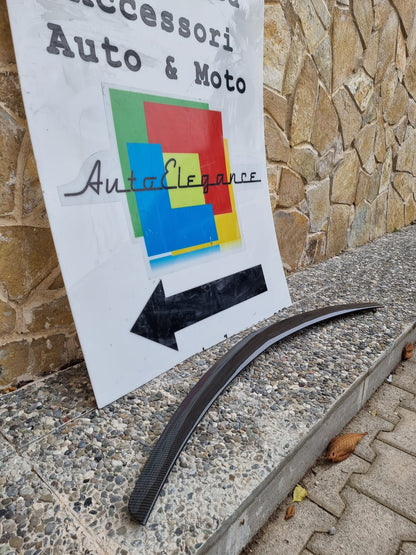 MERCEDES CLASSE E C207 W207 SPOILER POSTERIORE SUL COFANO AMG CARBON LOOK