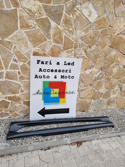 SIDE SKIRTS OPC LOOK FOR OPEL CORSA F 2019+ UNDER DOOR ABS