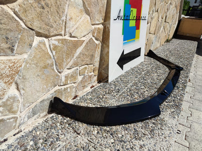 SPLITTER VW GOLF 8 VIII UNDER FRONT BUMPER ABS GLOSSY BLACK BLADE