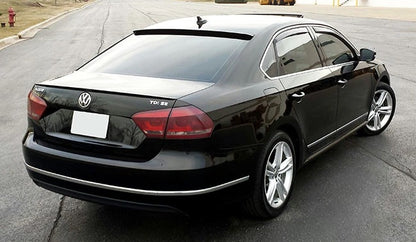 VW PASSAT B7 2010-2014 REAR BONNET SPOILER RLINE LOOK - ABS