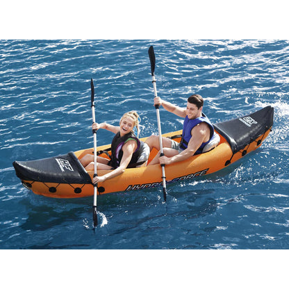 KAYAK CANOA BIPOSTO GONFIABILE CON PAGAIA 321 x 88 cm DOPPIO
