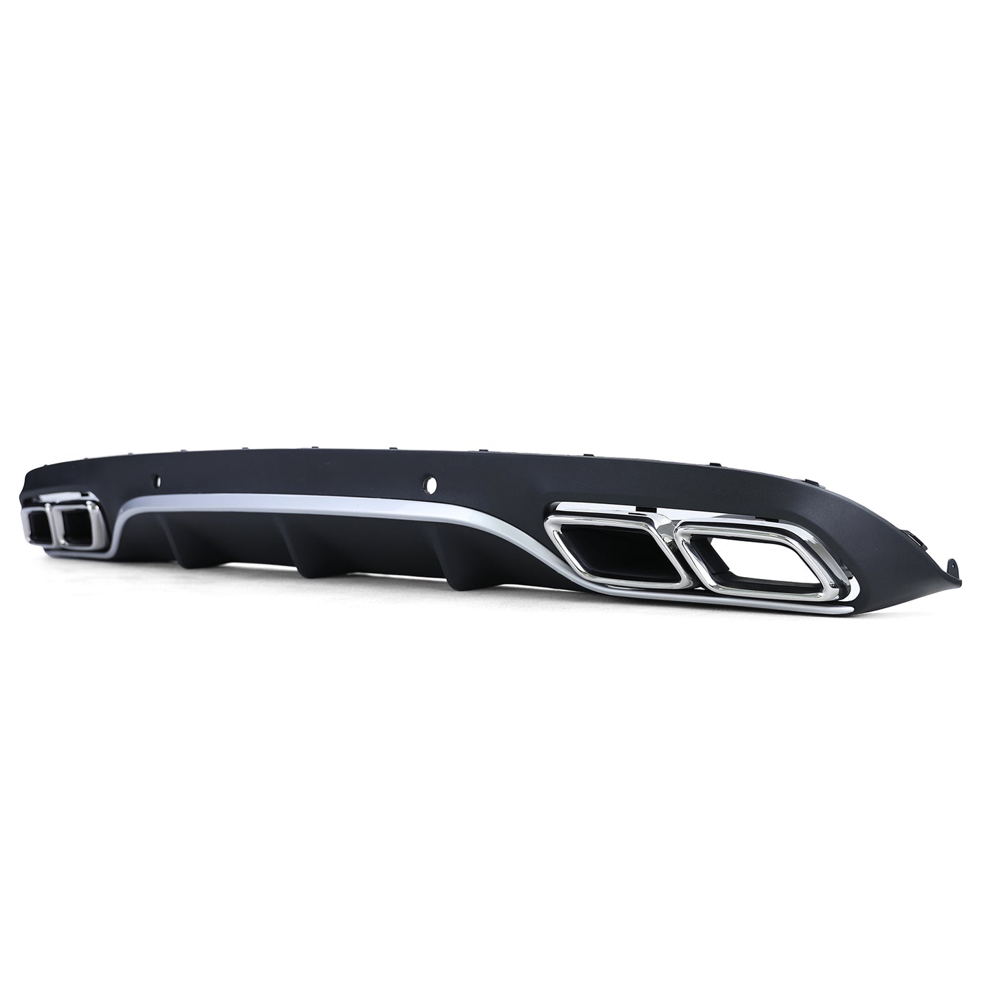 MERCEDES C C205 A205 2014-2019 REAR DIFFUSER ABS MUFFLERS AMG