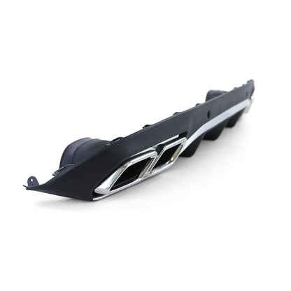 MERCEDES C C205 A205 2014-2019 REAR DIFFUSER ABS MUFFLERS AMG