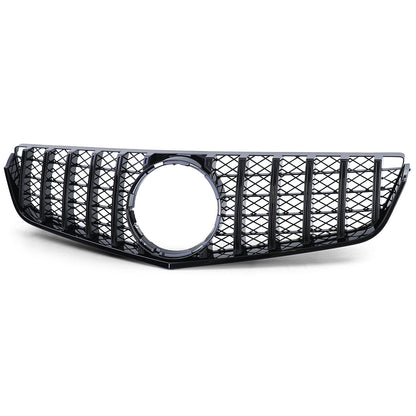 FRONT GRILLE MERCEDES E CLASS C207 A207 2009-2013 AMG BLACK PANAMERICA