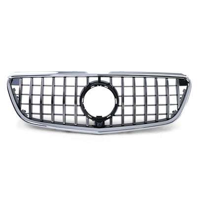 FRONT GRILLE MERCEDES VITO W447 2014+ MASK SATIN PROFILES ABS
