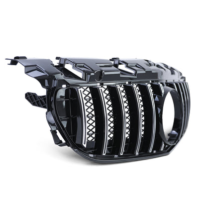 MERCEDES R172 SLC 2016-2019 CHROME FRONT GRILLE AMG PANAMERICANA LOOK