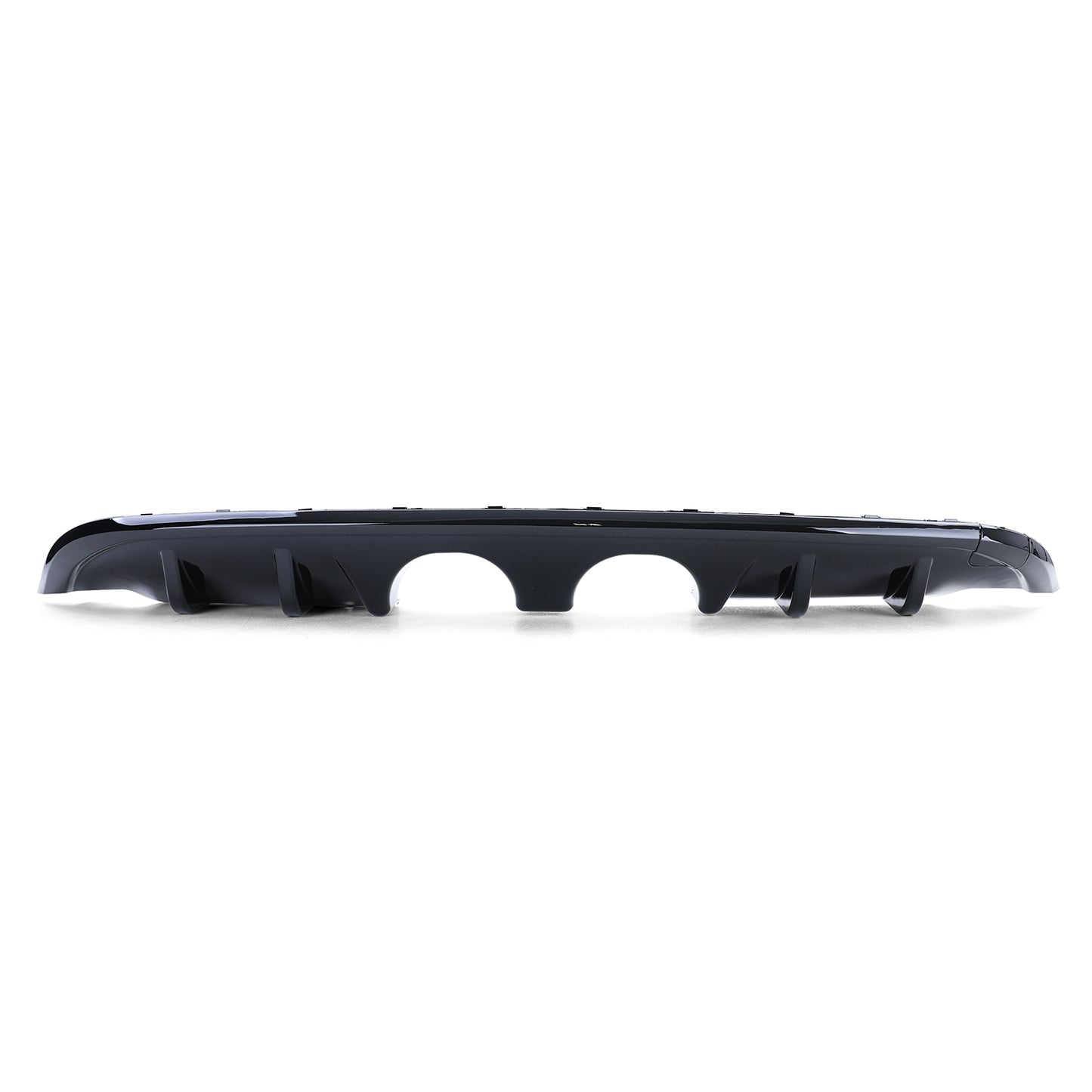 SOTTO PARAURTI POSTERIORE VW GOLF 6 VI 08-12 DIFFUSORE R32 ABS NERO LUCIDO