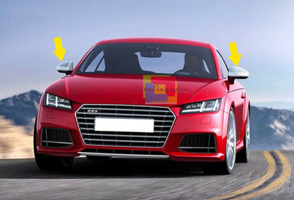 COPERTURE SATINATE SLINE DESIGN AUDI TT FV 2015-2017 SPECCHI CALOTTE SPECCHIETTI AUTOELEGANCERICAMBI