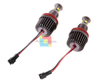 KIT ANGEL EYES LED 20W LED BMW SERIE 1 E81 E87 2008-2011 NO ERRORE SUPER QUALITA