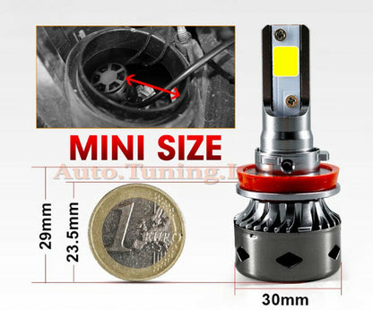 LOW BEAM + HIGH BEAM LED 16.000LM FOR FIAT IDEA