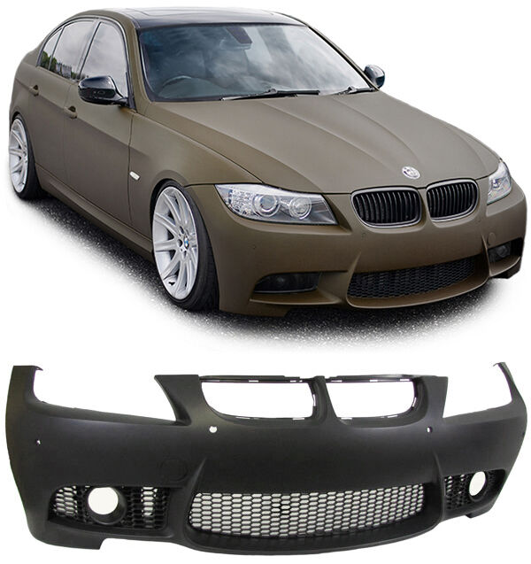 BMW SERIE 3 E90 E91 2004-2008 PARAURTI ANTERIORE - SENZA FENDINEBBIA DESIGN M3 AUTOELEGANCERICAMBI