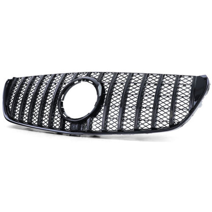 Gloss Black Sports Grille for Mercedes V-Class W447 Pre-Facelift 14-19 