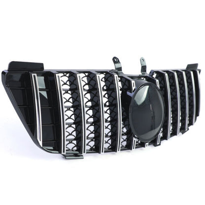 Gloss Black Chrome Sport Grille for Mercedes M-Class ML W164 05-08 