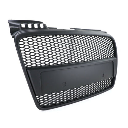 Black honeycomb sports grille for Audi A4 B7 04-07 + Cabrio